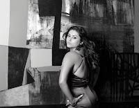 Namitha looking so hot in Red & Silky outfit