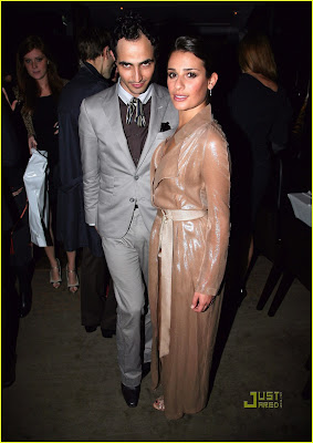 Lea Michele Attends Glamour Dinner Photos