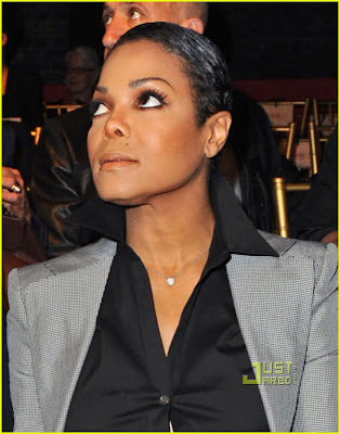 Janet Jackson and Wissam Al Mana Attend Fashion Week 2011