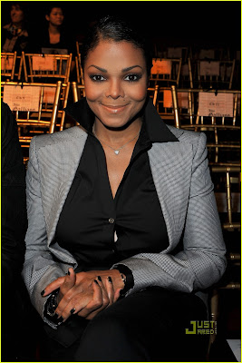 Janet Jackson and Wissam Al Mana Attend Fashion Week 2011