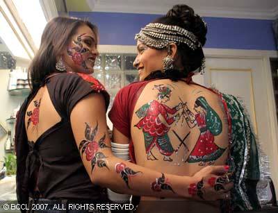 Henna Tattoo Wedding Meaning on Color Tattoo Via Flickr Airplanes Scribd Gujarati Fonts Tying Tattoo
