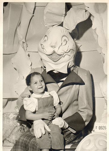 creepy rabbit costume