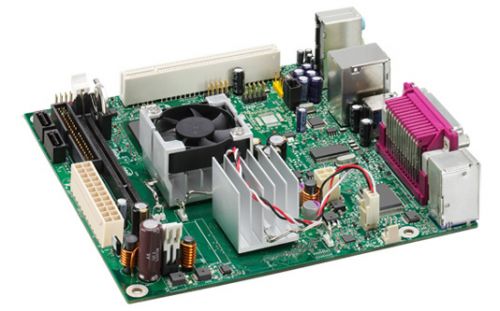 Motherboard con procesador Atom Intel 1.6Ghz integrado, Audio/Video/Red d945gclf2 Compacata***