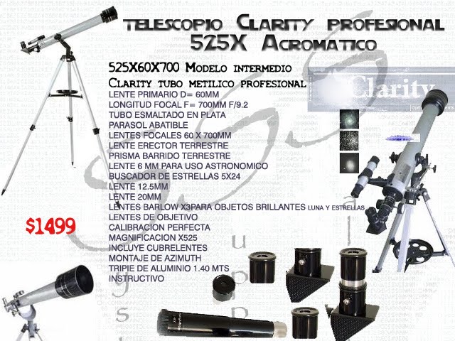 Telescopio profesional nivel intermedio