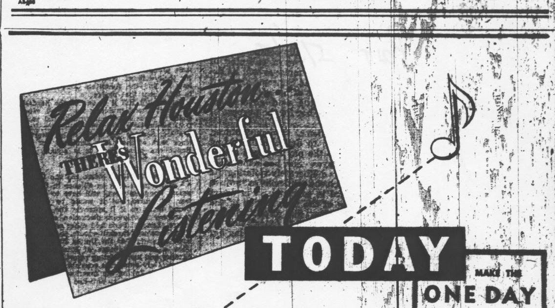 Houston Radio History The 1940s Part 9 KCOH, KFRD