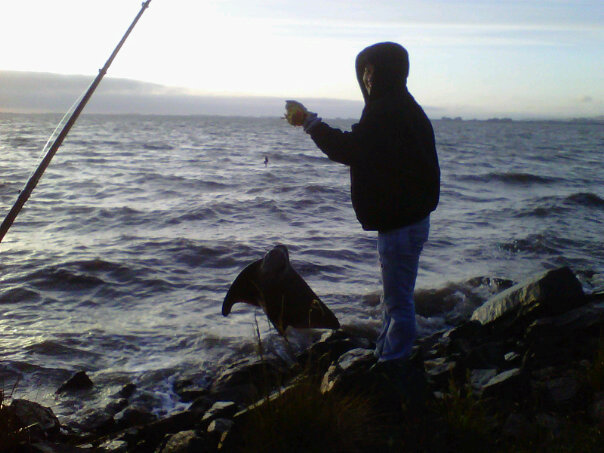 Bat Ray Fishing