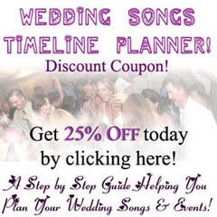 Wedding Songs Timeline Planner