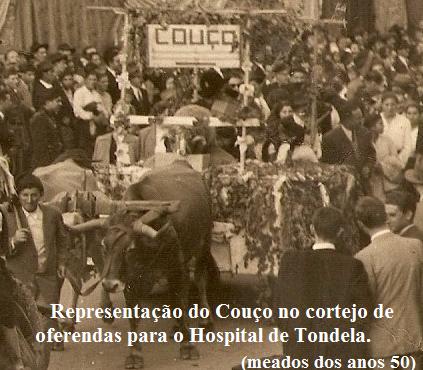 O Couço num cortejo em Tondela (anos 50)
