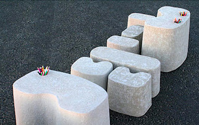 Recycled Egg Carton ‘Tamago’ Furniture by Merci Design