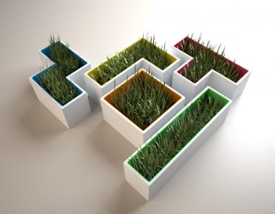 Tetris Pots by Stéphanie Choplin
