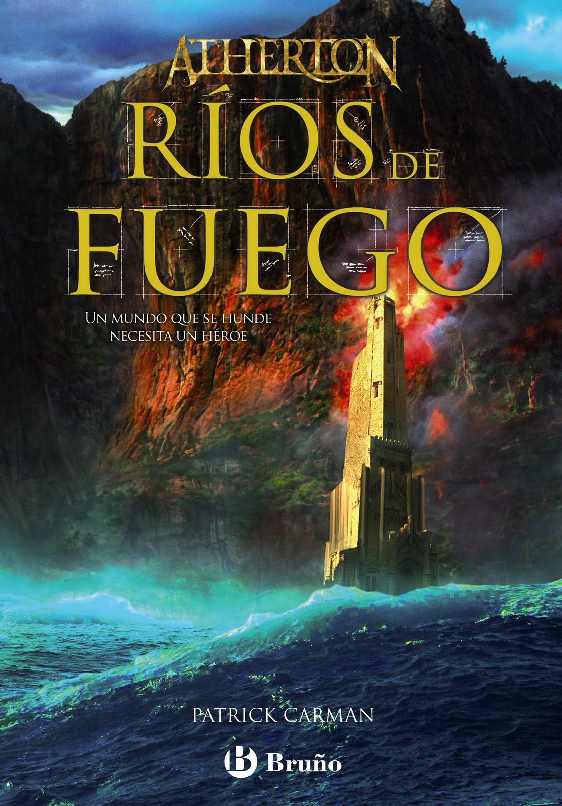 Atherton, Rios de fuego, portada