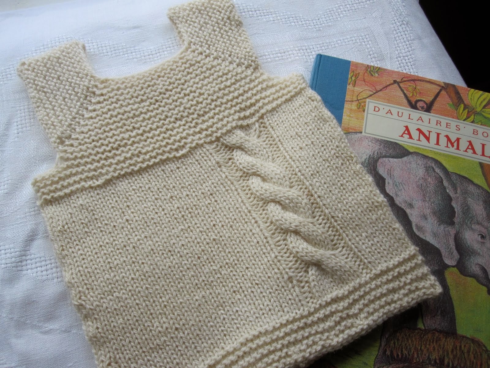 close knit Perfect Summer Knit Quick and Easy Baby Vest