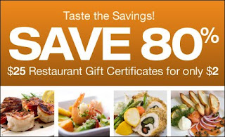 80% off at Restaurants.com