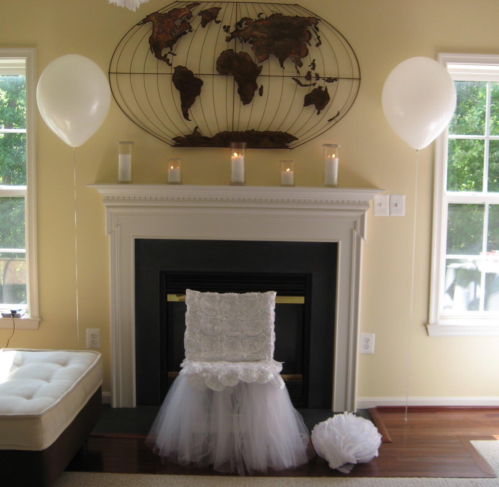 for all things creative! All White Bridal Shower