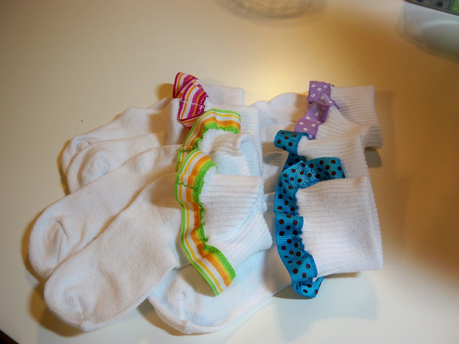 Ribbon Socks