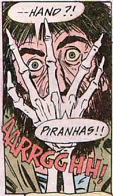 House of Secrets #127, piranhas House of Secrets #127, piranhas