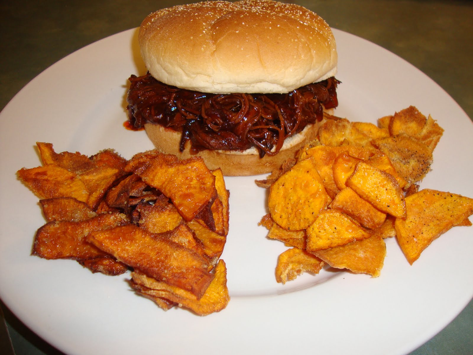 A Busy Mom's Slow Cooker Adventures BBQ Pulled Beef Brisket and Sweet
