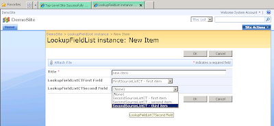 Filtered Lookup Field