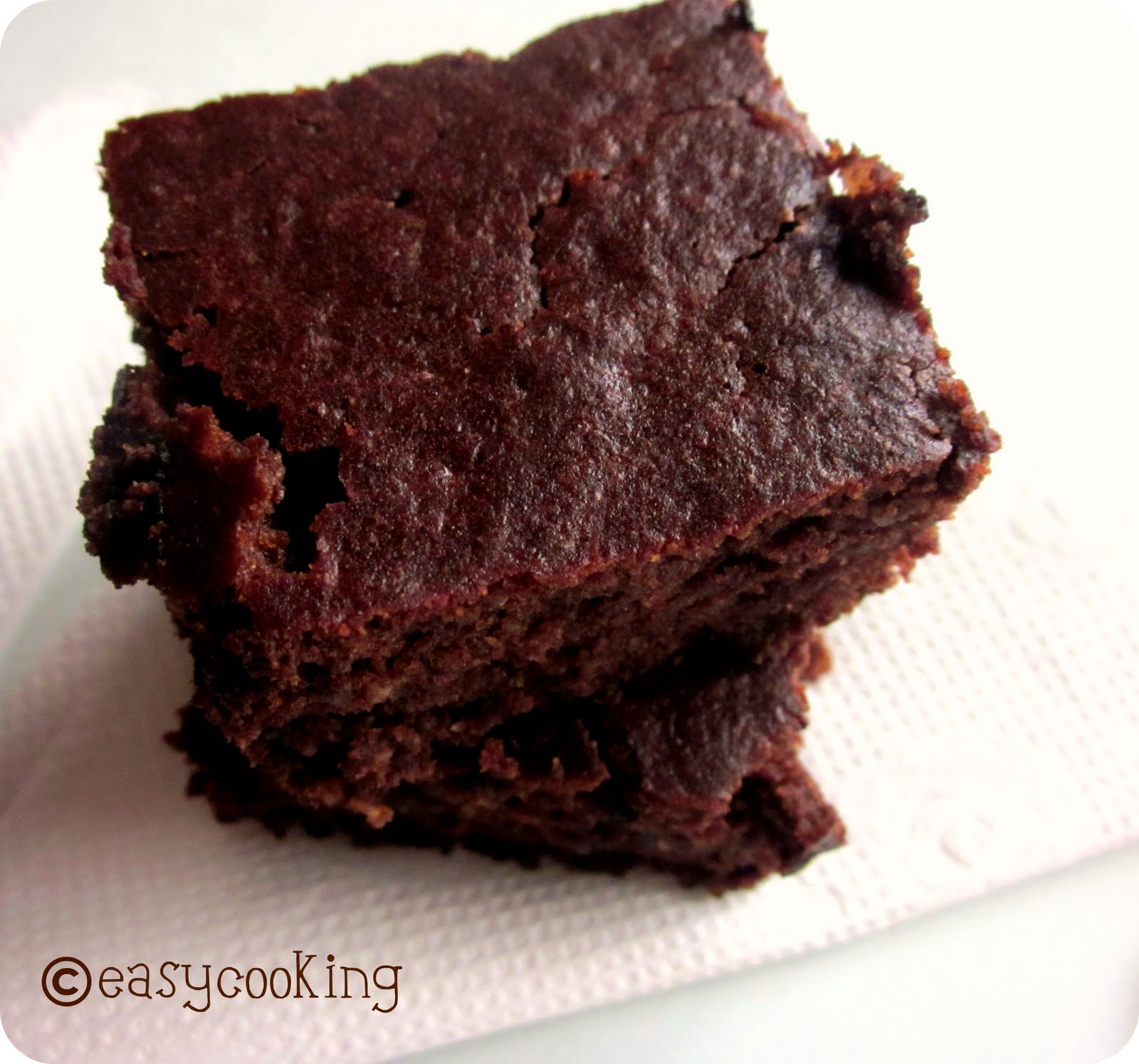 Easycooking Eggless Oats Brownies