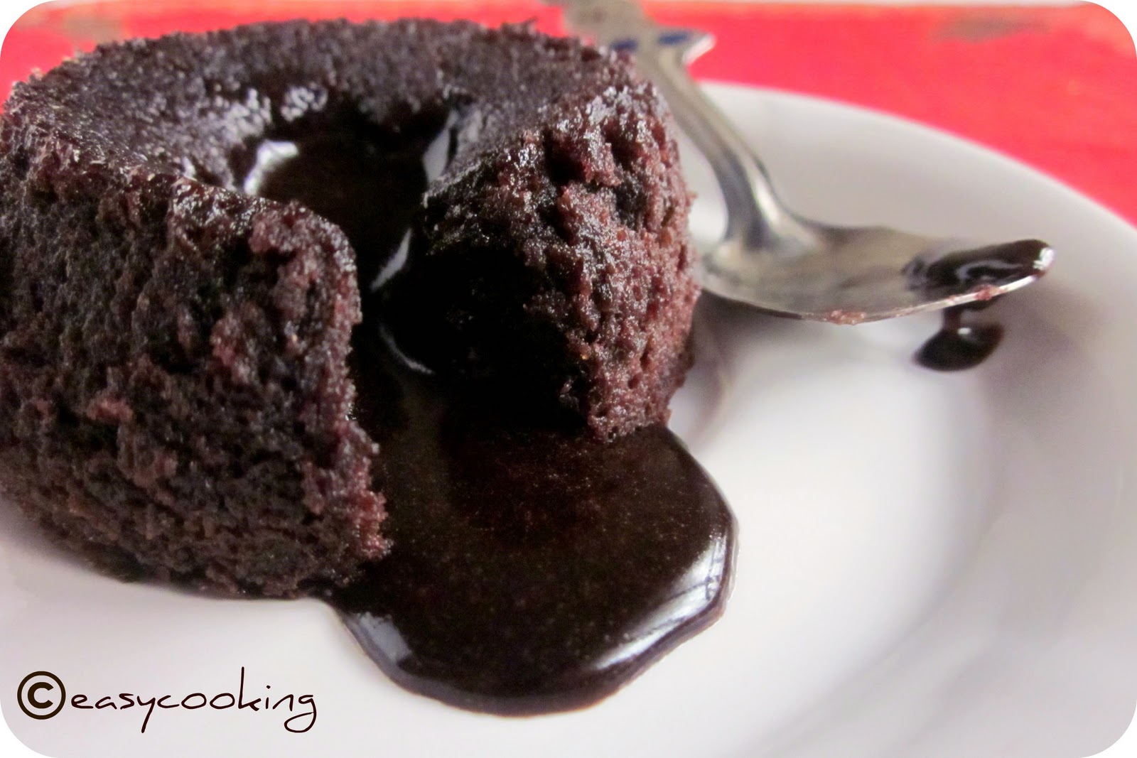 海豚梦里的星星 Chocolate Molten Lava Cake 熔岩巧克力蛋糕