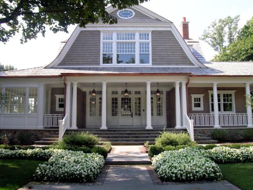 Gambrel shingle style house Gambrel shingle style house