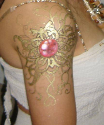  gold tattoos as the ideal body adornment for weddings and other special 