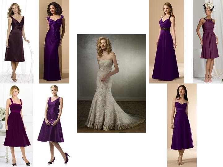 Chinese Wedding Dress Bridal Shower Eggplant Purplebridal Gown