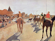 Jockeys & horses parading before the race