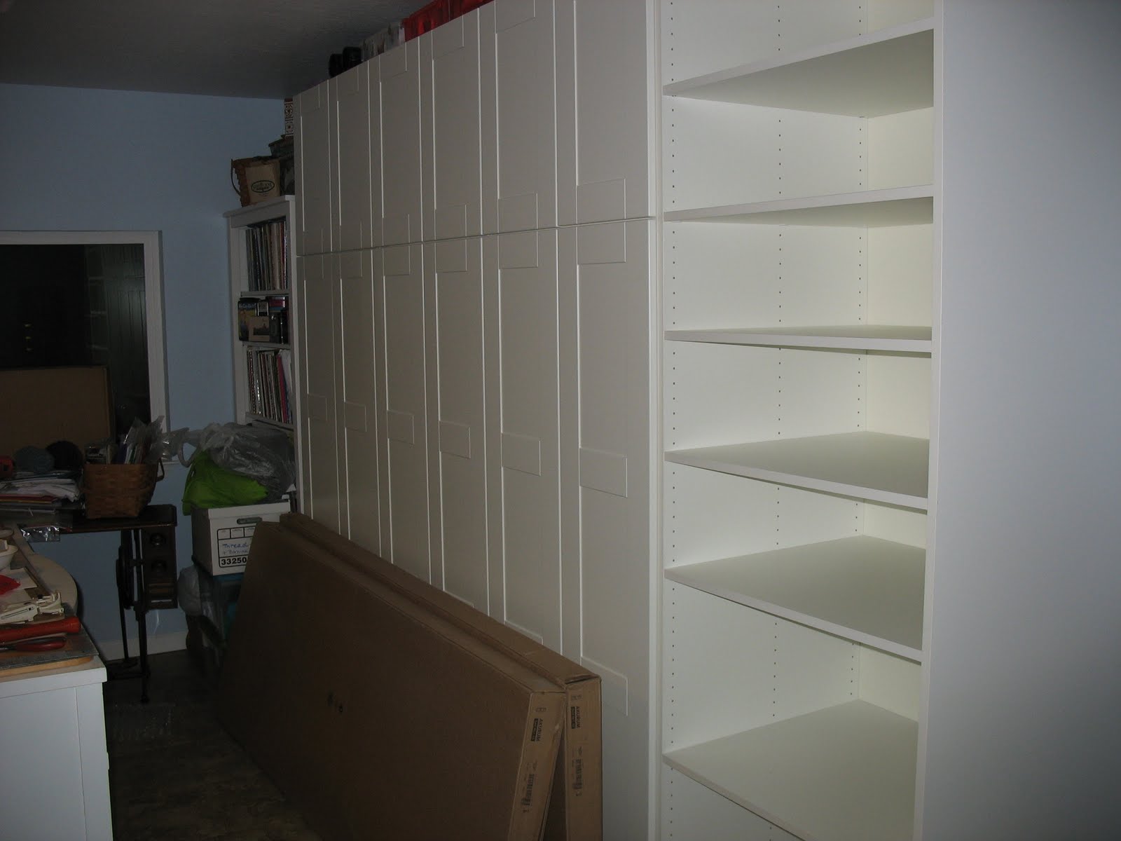 Sewing Room Storage PDF Woodworking