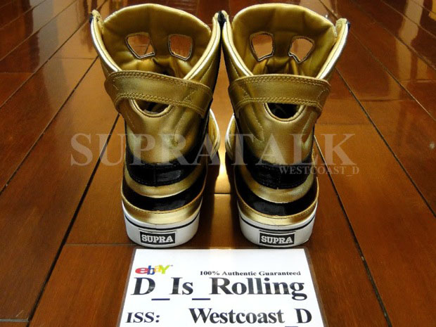 PLANETLYNX: SUPRA SKYTOP 2: GOLD/BLACK (LIMITED EDITION)!!!
