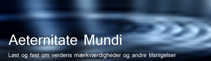 Aeternitate Mundi
