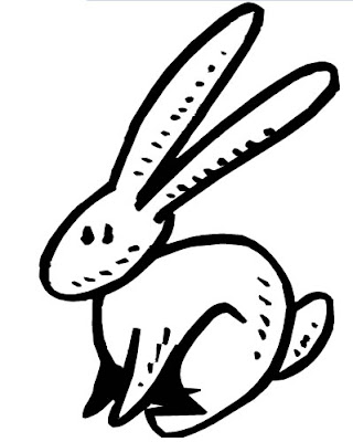 Desenho de coelho para colorir coelho para colorir. Desenho de coelho para colorir