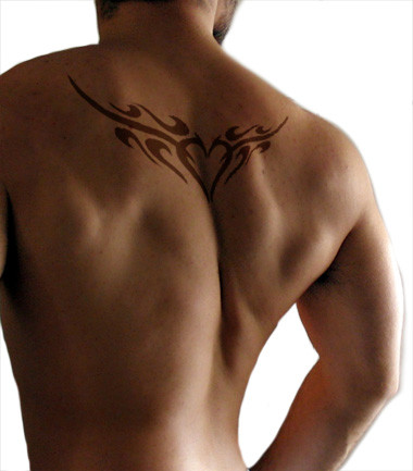 Tribal para hombres en la espalda - Tattoos and Tattoo Designs