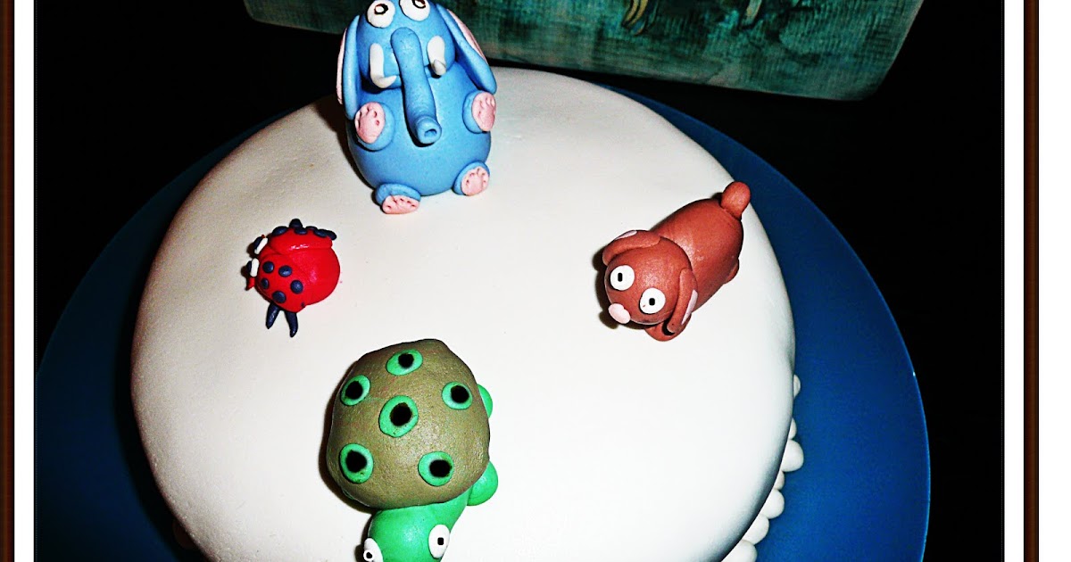 BUSEDEN PASTA TASARIM Hayvan Figürlü Mini Pasta