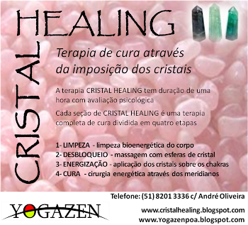 Aplicação de Cristal Healing