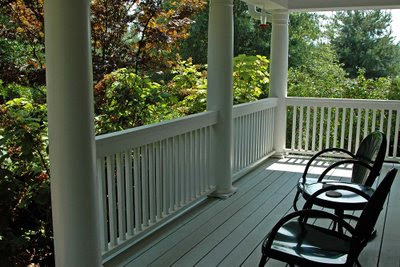 summer on the porch