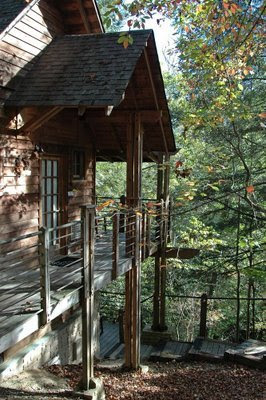 our room was on the top floor of the first cabin