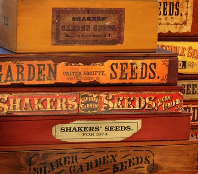 aren't these antique seed boxes grand?