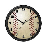 Baseball clock