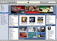 iTunesU homepage