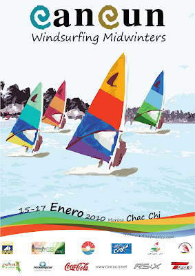 cancun windsurfing midwinters 2010