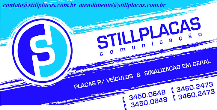 Still Placas Comunicação Visual