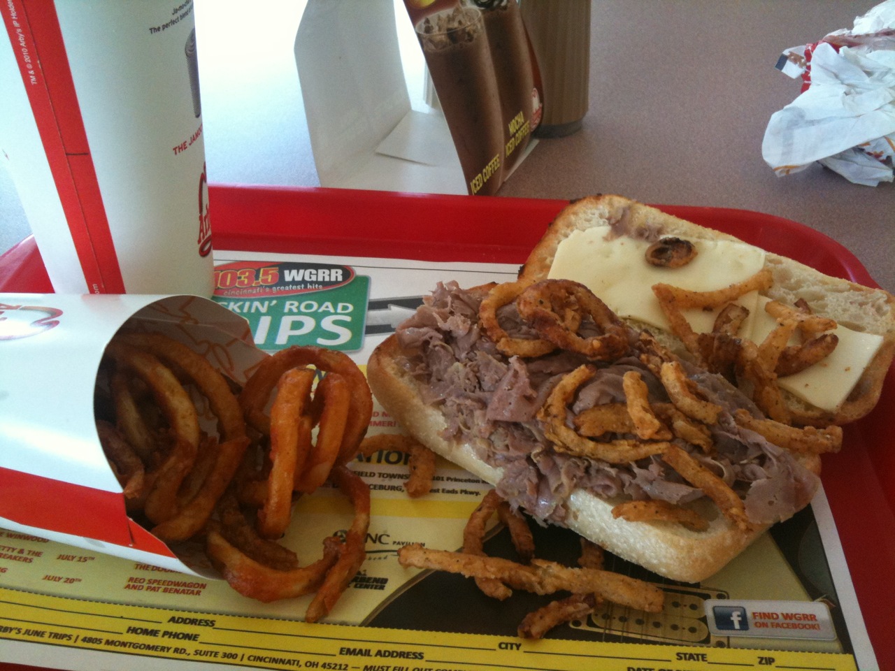 Hold the Mustard Cincinnati Arby's