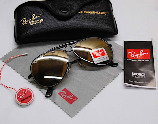 [WTS] Ray-Ban Sunglasses Shooter+3138+Black+Brown+mirror