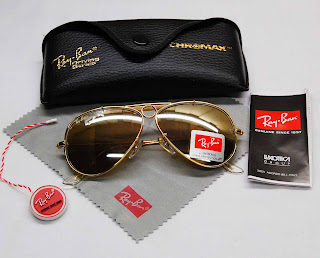 [WTS] Ray-Ban Sunglasses Shooter+3138+Gold+Brown+mirror