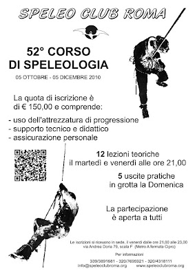 Corso di Speleologia