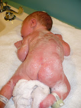 First Bath at Hospital