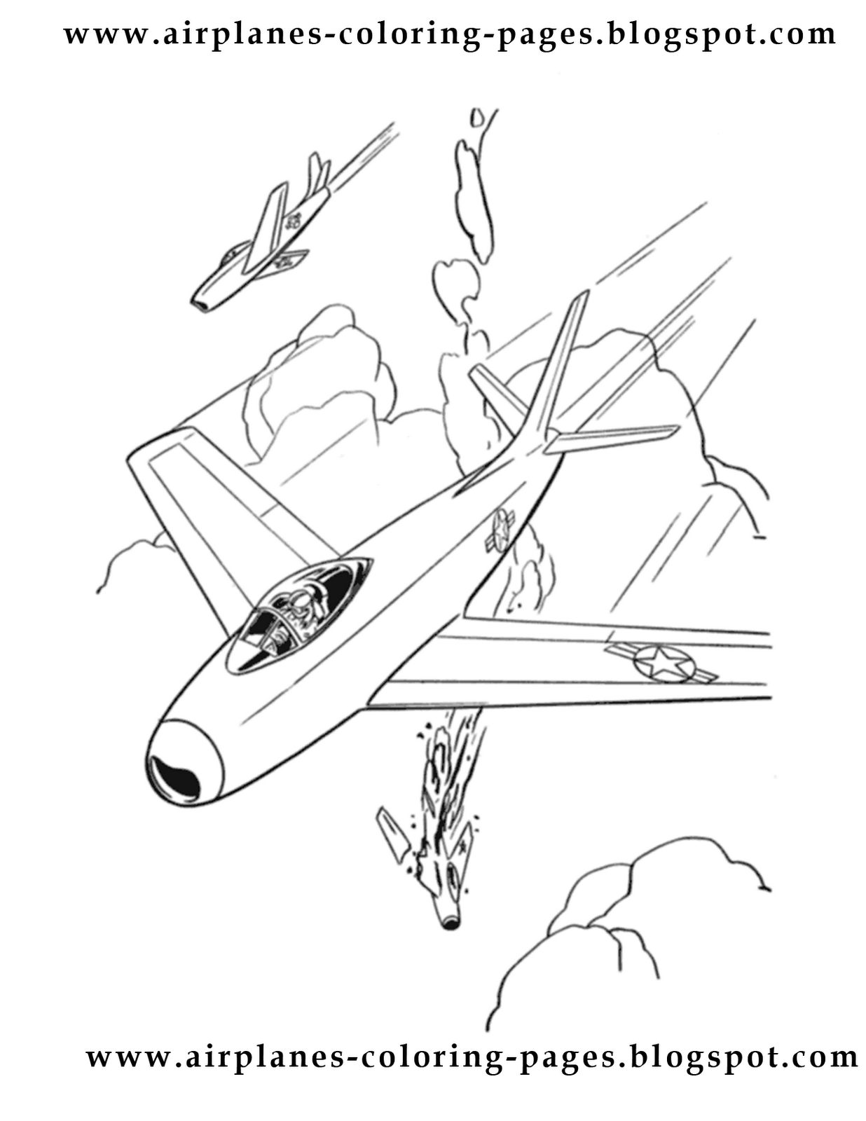 Airplanes Coloring Pages Airplanes Coloring Pages