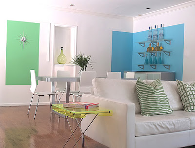 Site Blogspot  Combined Living Room  Dining Room on S400 Turquoise Hollywood Hills Home Living Dining Room Dining Room
