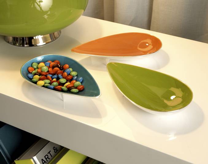 Enamel petal bowls from Jonathan Adler